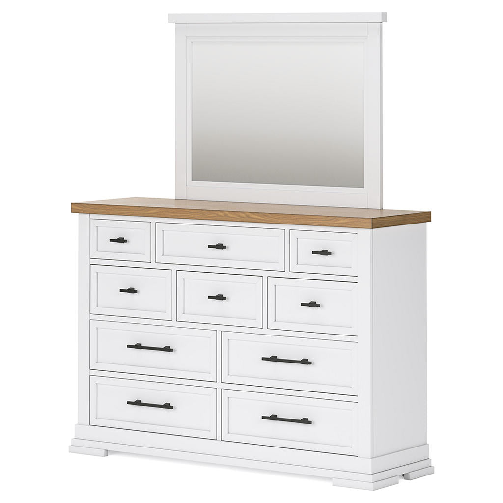Ashbryn King Panel Storage Bed, Dresser, Mirror and Nightstand Benchcraft® Uncategorized