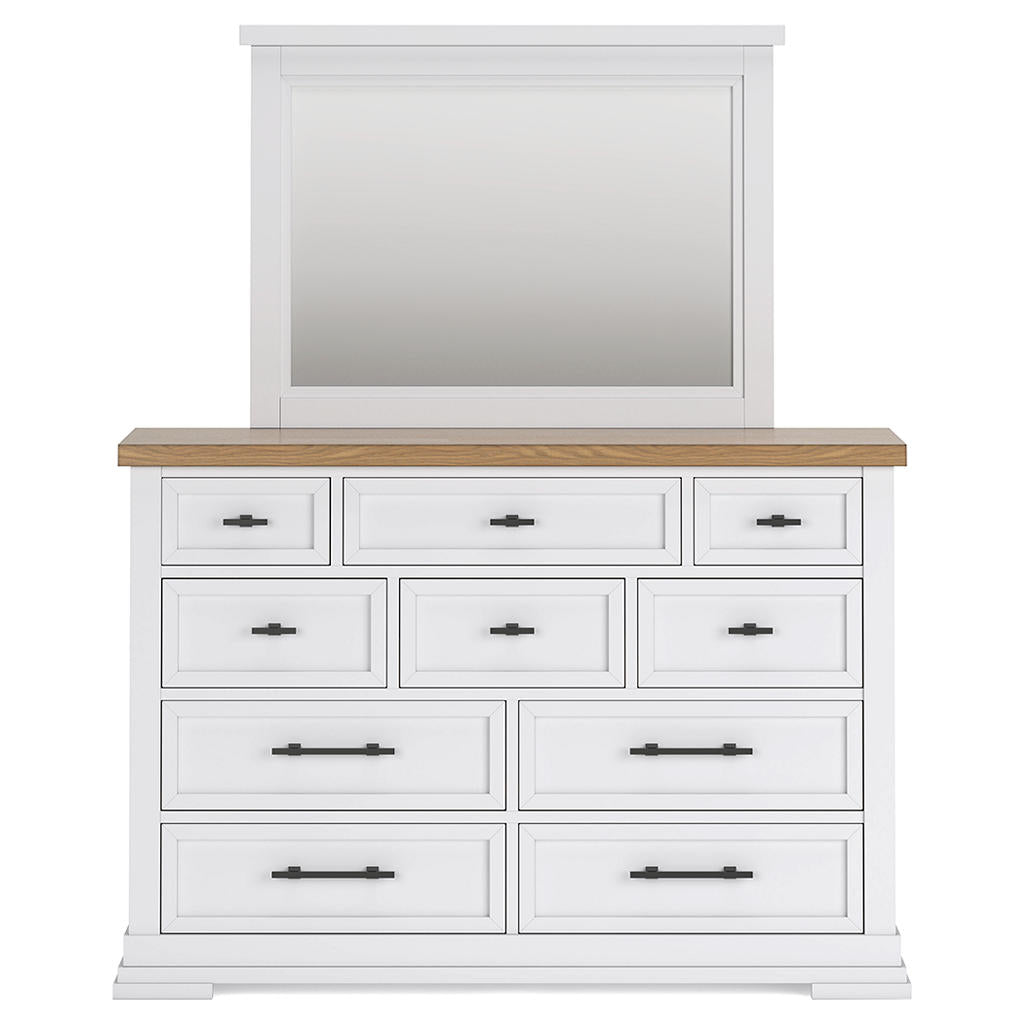 Ashbryn King Panel Bed, Dresser, Mirror and 2 Nightstands Benchcraft® Uncategorized