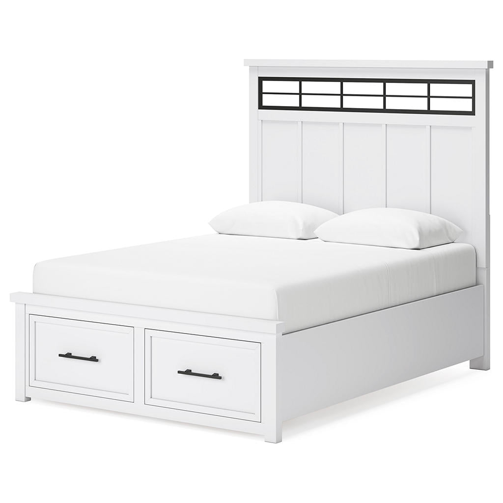 Ashbryn Queen Storage Bed, Dresser, Mirror and Nightstand Benchcraft® Uncategorized