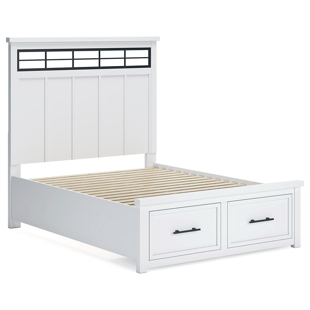 Ashbryn Queen Panel Storage Bed Benchcraft® Bedroom