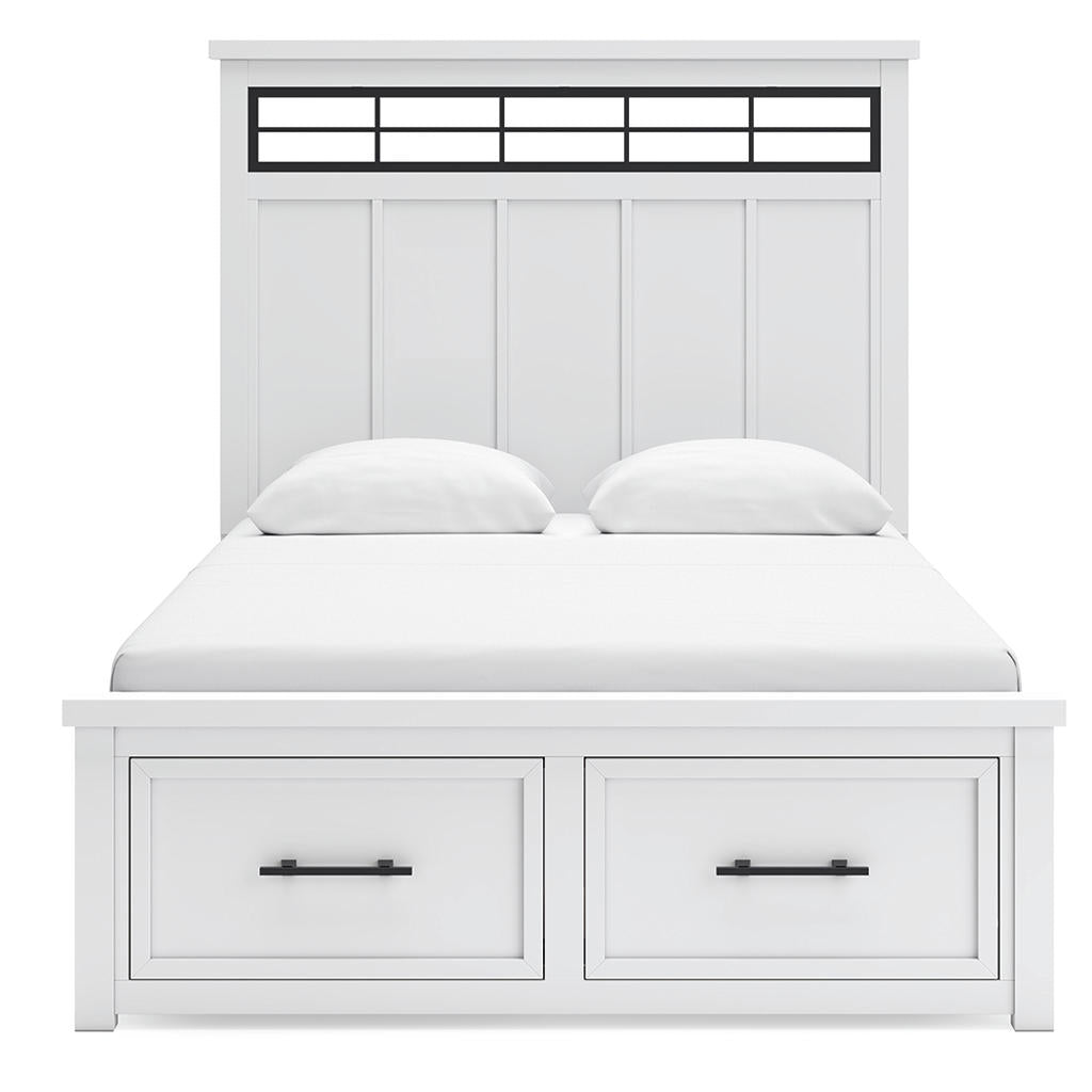 Ashbryn Queen Storage Bed, Dresser, Mirror and Nightstand Benchcraft® Uncategorized