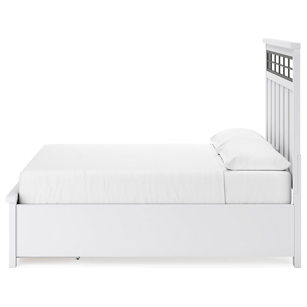 Ashbryn California King Panel Storage Bed, Dresser and Mirror Benchcraft® Uncategorized