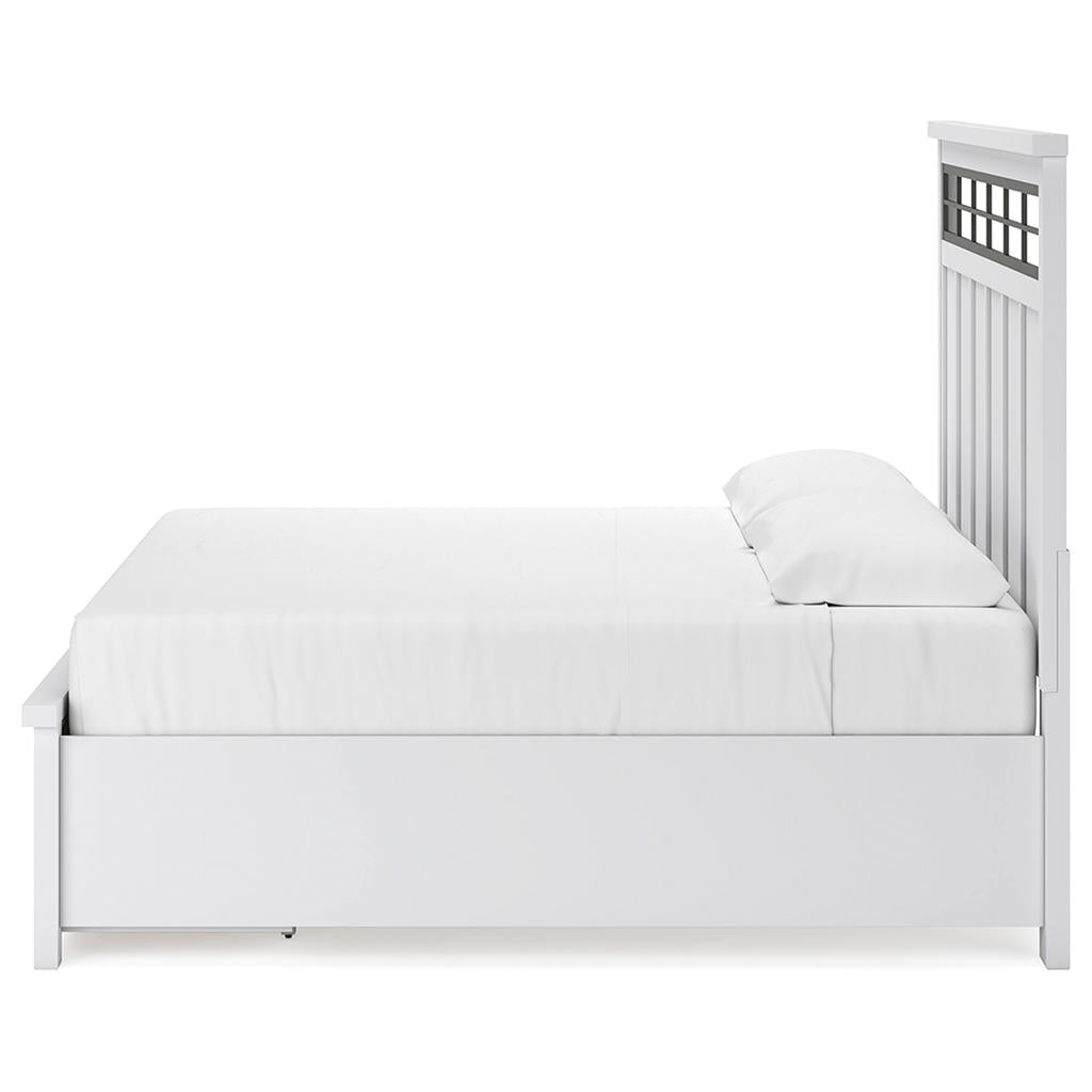 Ashbryn King Panel Storage Bed, Dresser, Mirror and Nightstand Benchcraft® Uncategorized