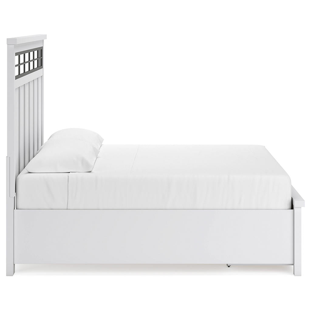 Ashbryn King Panel Storage Bed, Dresser, Mirror and Nightstand Benchcraft® Uncategorized
