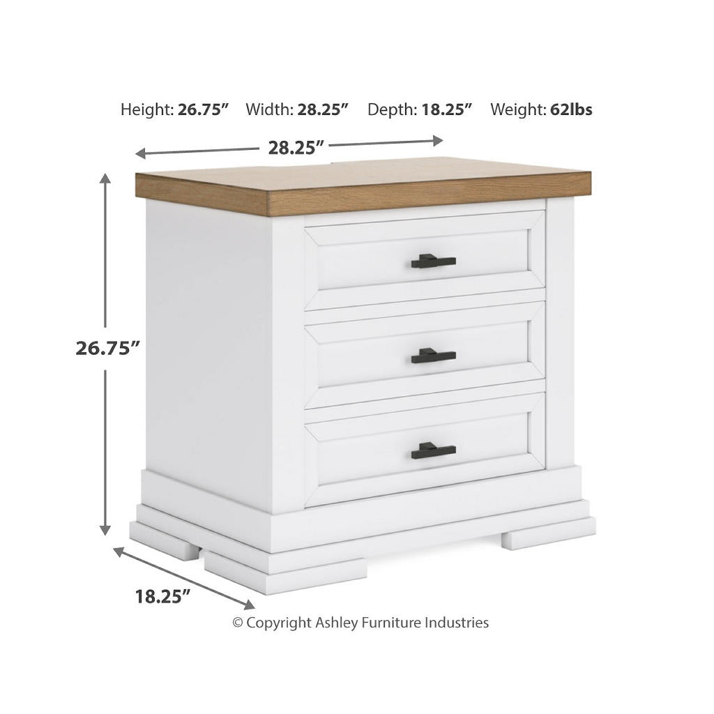 Ashbryn Queen Panel Storage Bed, Dresser, Mirror and 2 Nightstands Benchcraft® Uncategorized