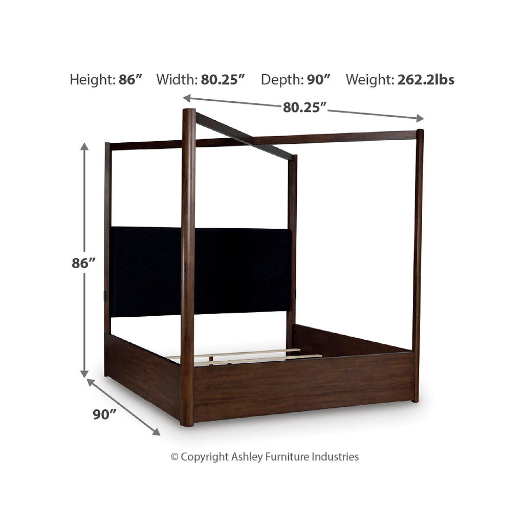Dilenno California King Canopy Bed Signature Design by Ashley® Bedroom