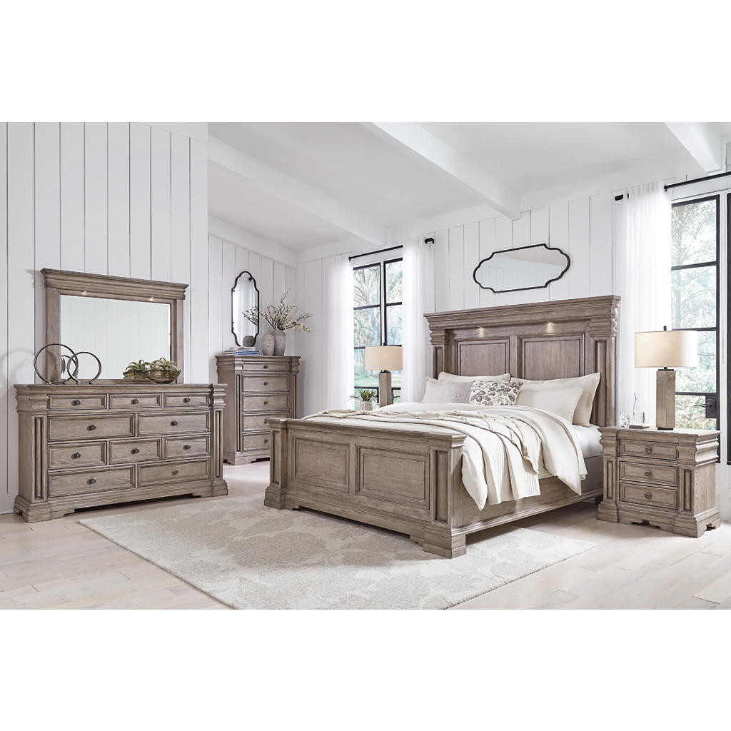 Blairhurst California King Panel Bed, Dresser and Mirror Signature Design by Ashley® Uncategorized