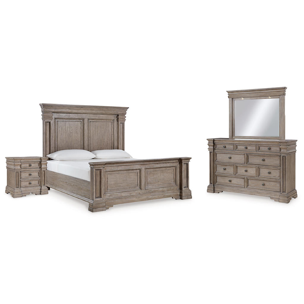 Blairhurst King Panel Bed, Dresser, Mirror and Nightstand Signature Design by Ashley® Uncategorized