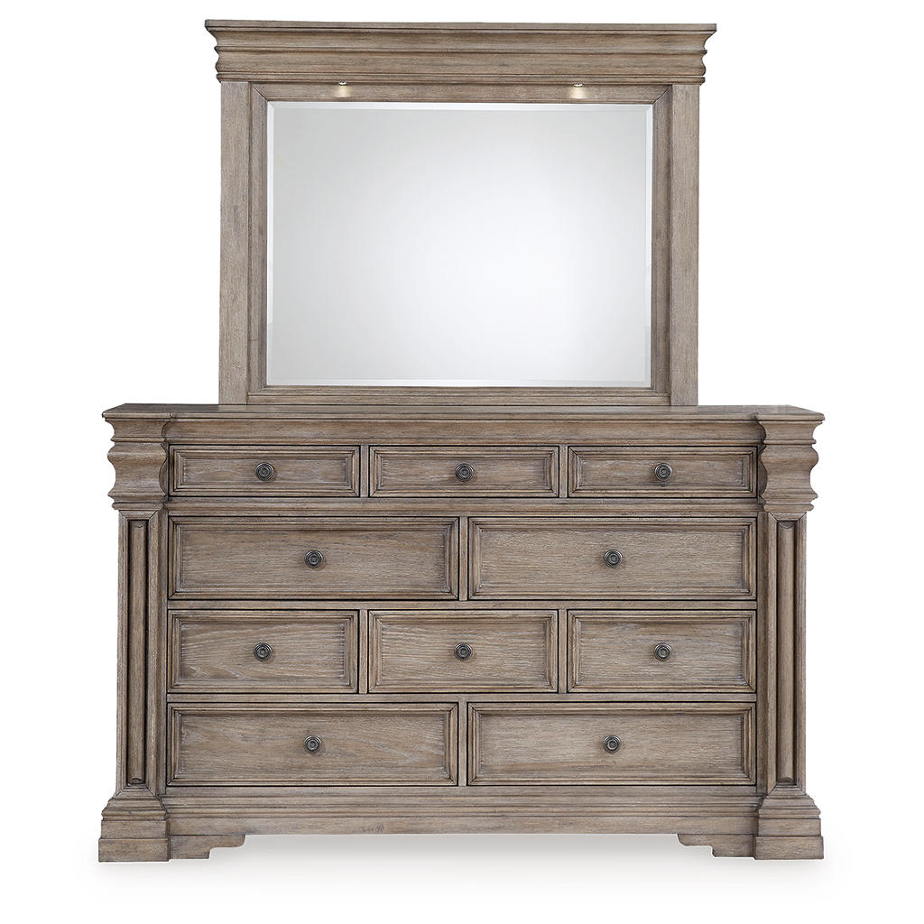 Blairhurst King Panel Bed, Dresser, Mirror and Nightstand Signature Design by Ashley® Uncategorized