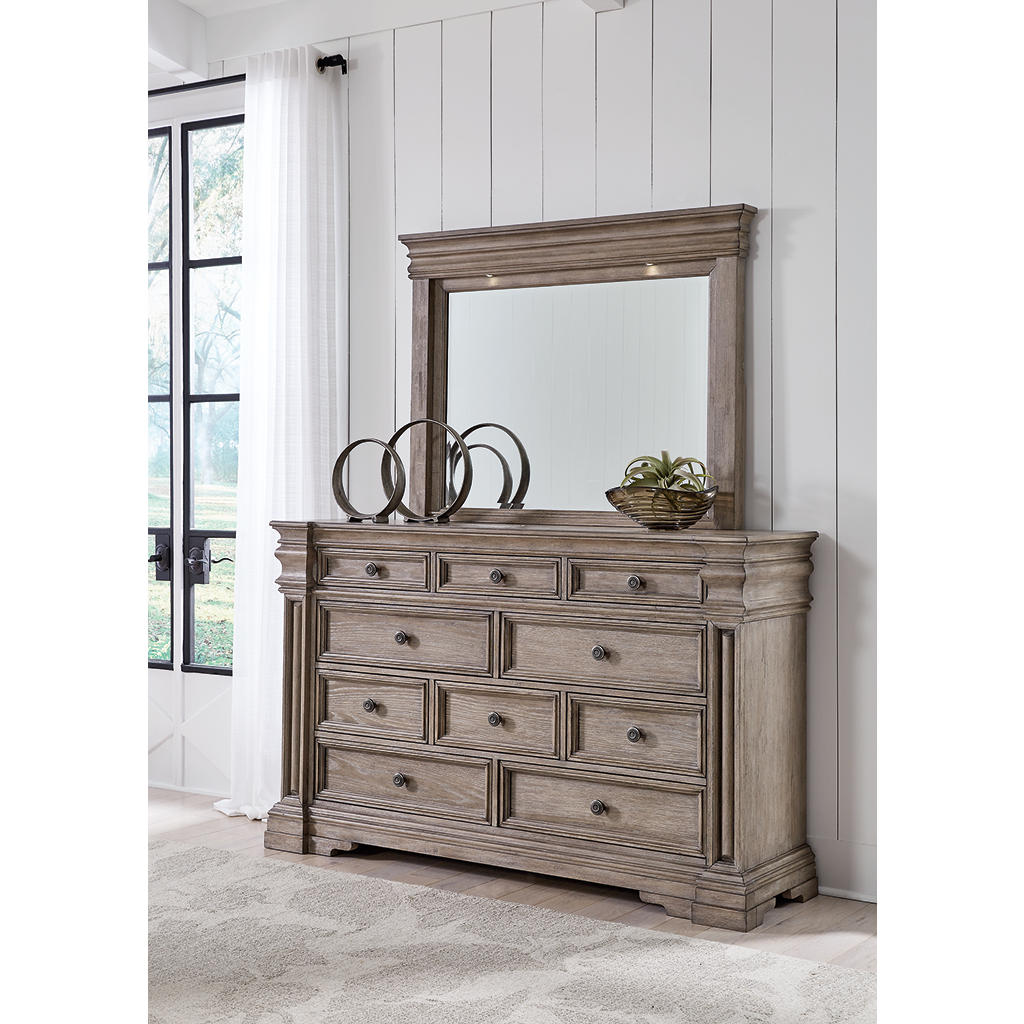 Blairhurst King Panel Bed, Dresser, Mirror and Nightstand Signature Design by Ashley® Uncategorized