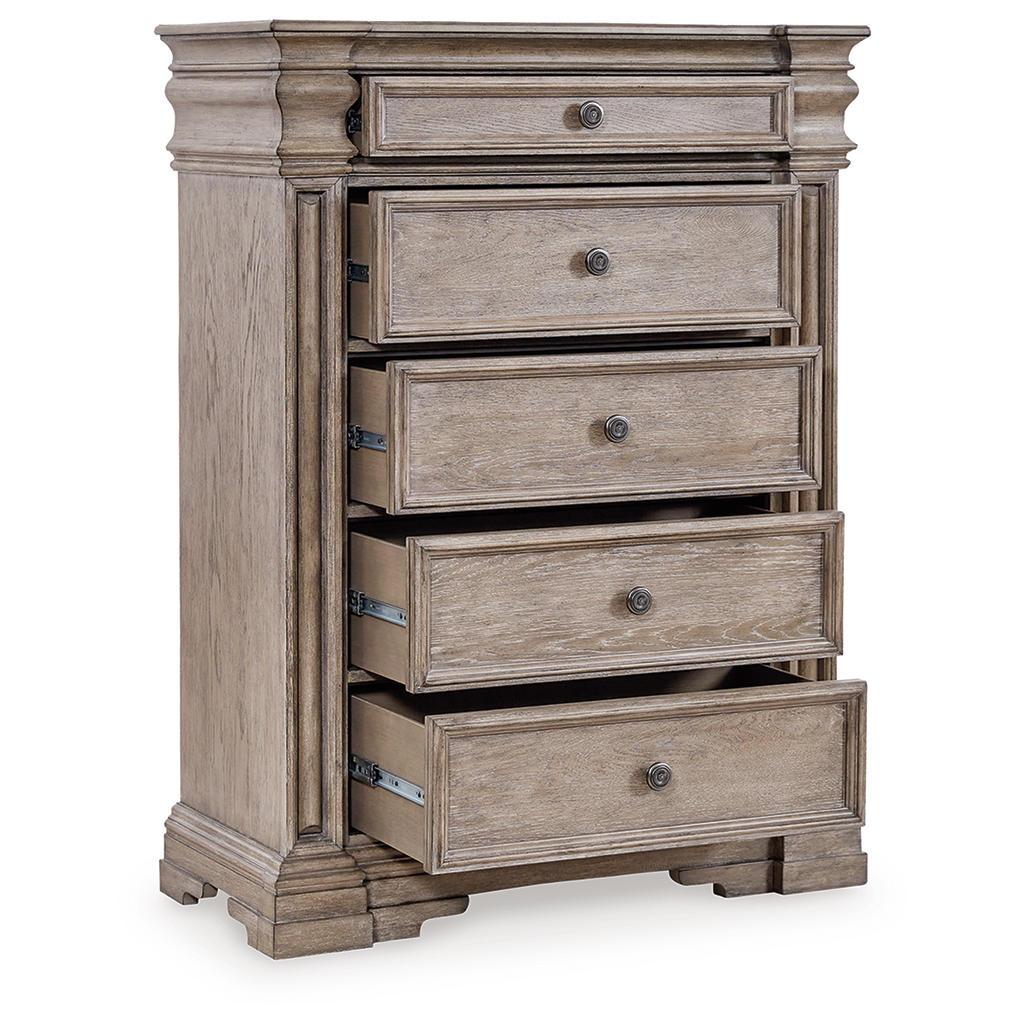 Blairhurst Chest of Drawers — 5 Drawers, Ash Inlay Signature Design by Ashley® Bedroom
