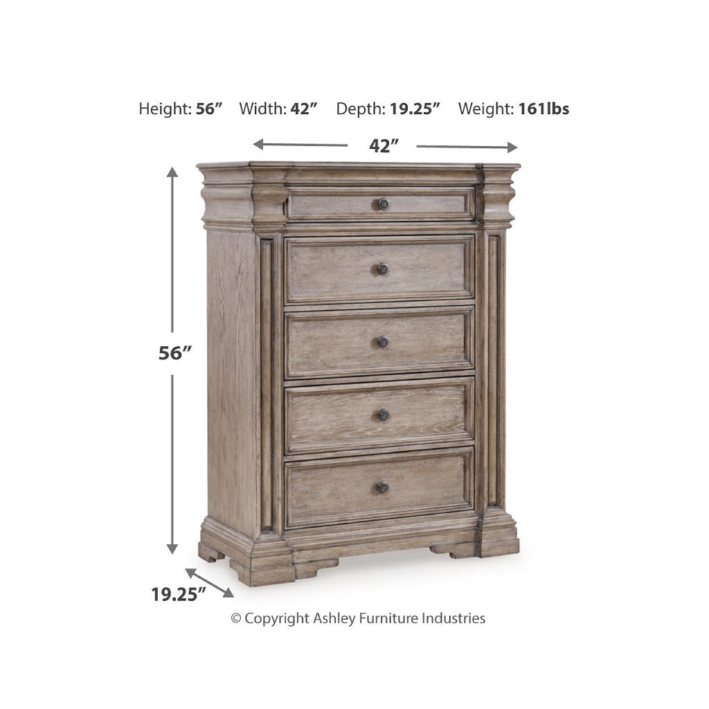Blairhurst Queen Panel Bed, Dresser, Mirror, Chest and Nightstand Signature Design by Ashley® Uncategorized