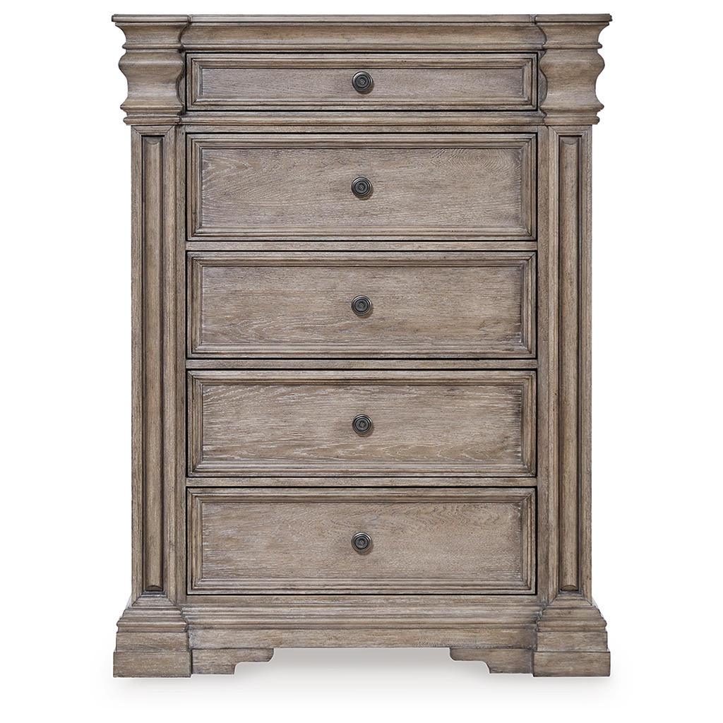 Blairhurst Chest of Drawers — 5 Drawers, Ash Inlay Signature Design by Ashley® Bedroom