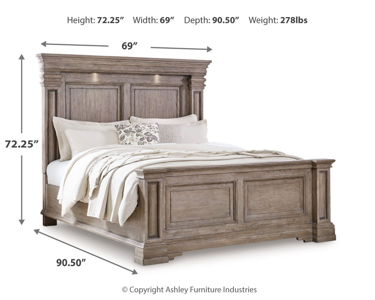 Blairhurst Queen Panel Bed 8-Piece Set — 2 Chests, 2 Nightstands Signature Design by Ashley® Bedroom