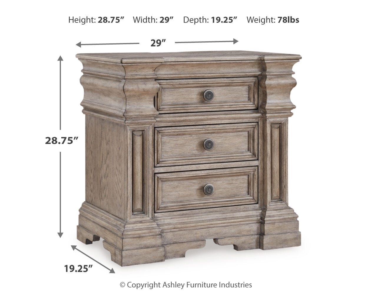 Blairhurst Queen Panel Bed 8-Piece Set — 2 Chests, 2 Nightstands Signature Design by Ashley® Bedroom