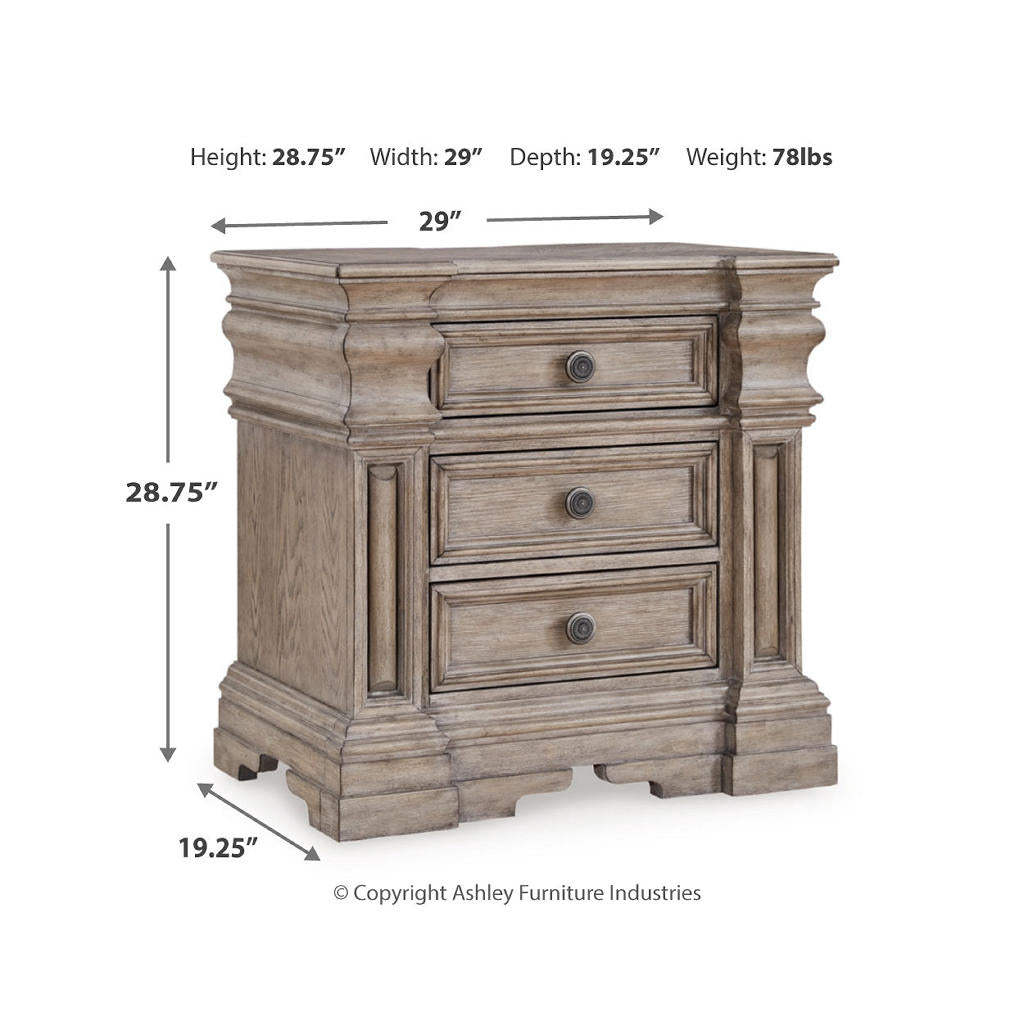 Blairhurst King Panel Bed, Dresser, Mirror and Nightstand Signature Design by Ashley® Uncategorized