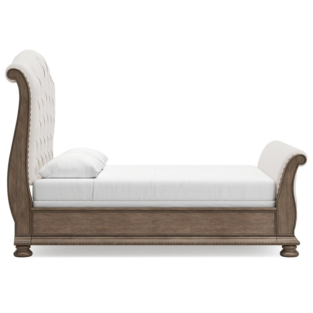 Ardenfield Queen Upholstered Sleigh Bed Signature Design by Ashley® Bedroom