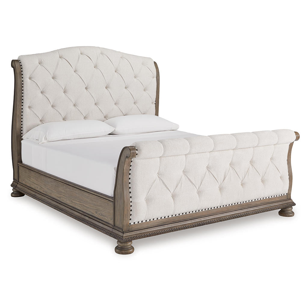 Ardenfield King Sleigh Bed, Dresser, Mirror and Nightstand Signature Design by Ashley® Uncategorized