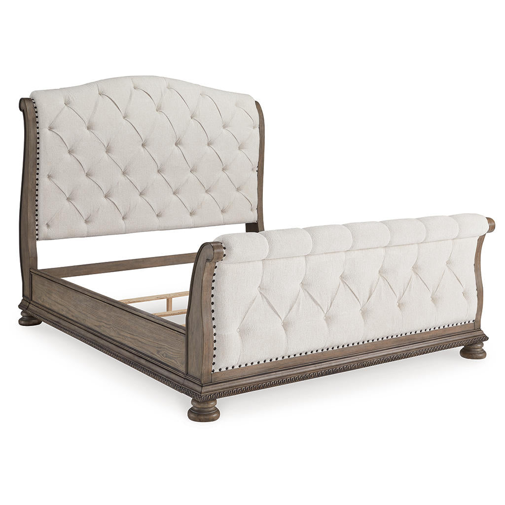 Ardenfield King Sleigh Bed, Dresser, Mirror and Nightstand Signature Design by Ashley® Uncategorized