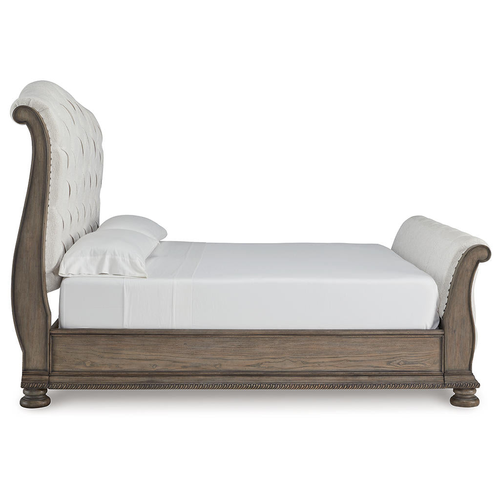 Ardenfield King Sleigh Bed, Dresser, Mirror and Nightstand Signature Design by Ashley® Uncategorized