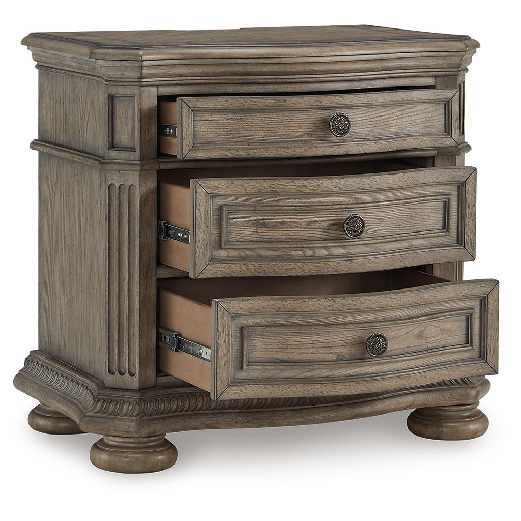 Ardenfield King Sleigh Bed, Dresser, Mirror and Nightstand Signature Design by Ashley® Uncategorized
