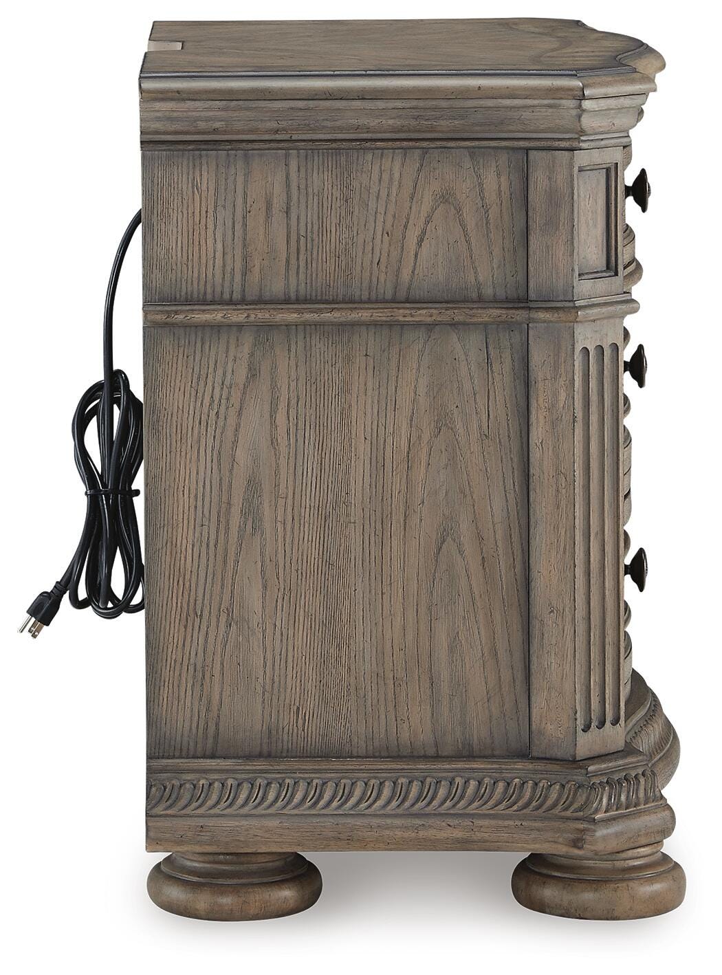Ardenfield King Upholstered Sleigh Bed, Dresser, Mirror, Chest and 2 Nightstands