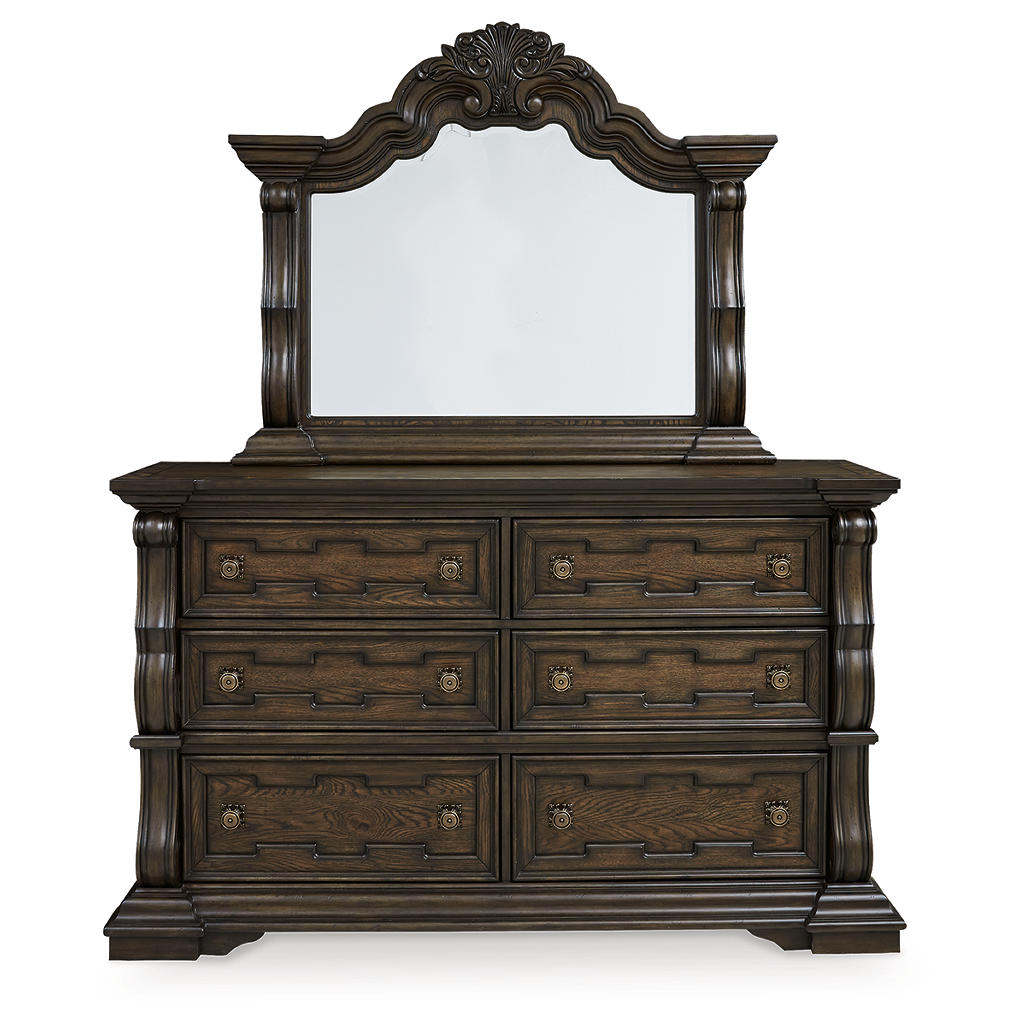 Maylee King Upholstered Bed, Dresser, Mirror and 2 Nightstands Signature Design by Ashley® Uncategorized