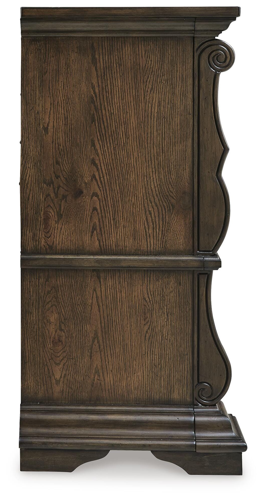 Maylee Queen Upholstered Panel Bed, Dresser and 2 Nightstands