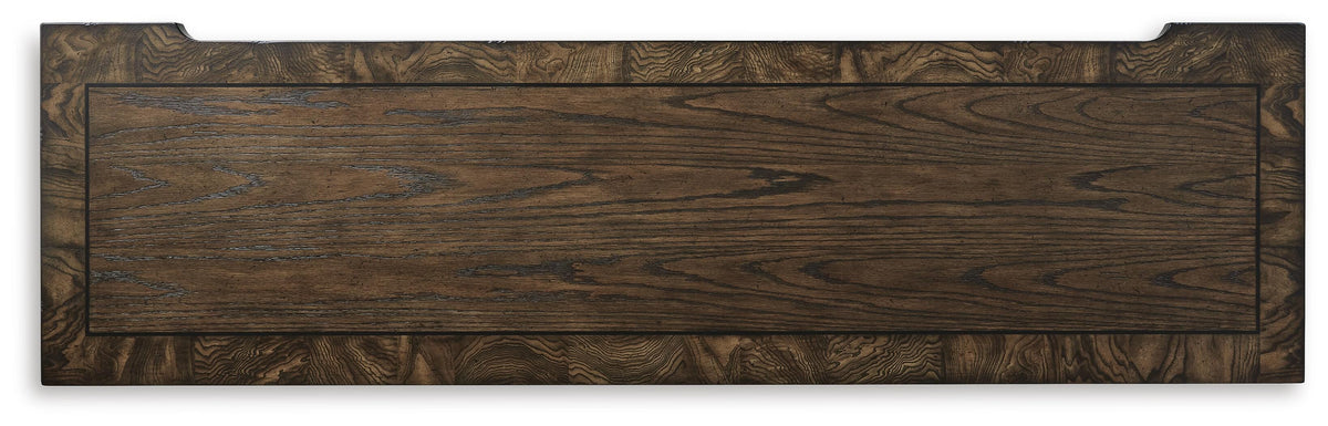 Maylee King Upholstered Panel Bed and Dresser