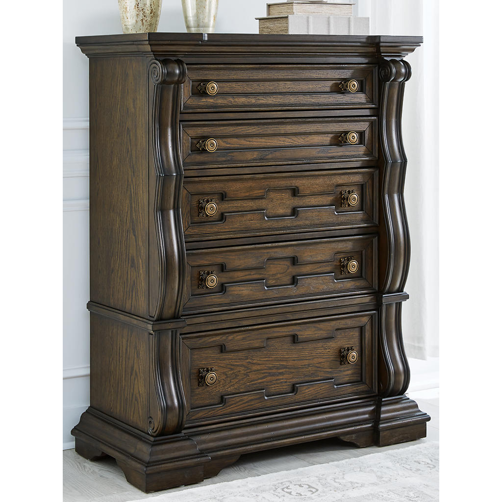 Maylee Queen Upholstered Bed, Dresser, Chest and Nightstand Signature Design by Ashley® Uncategorized