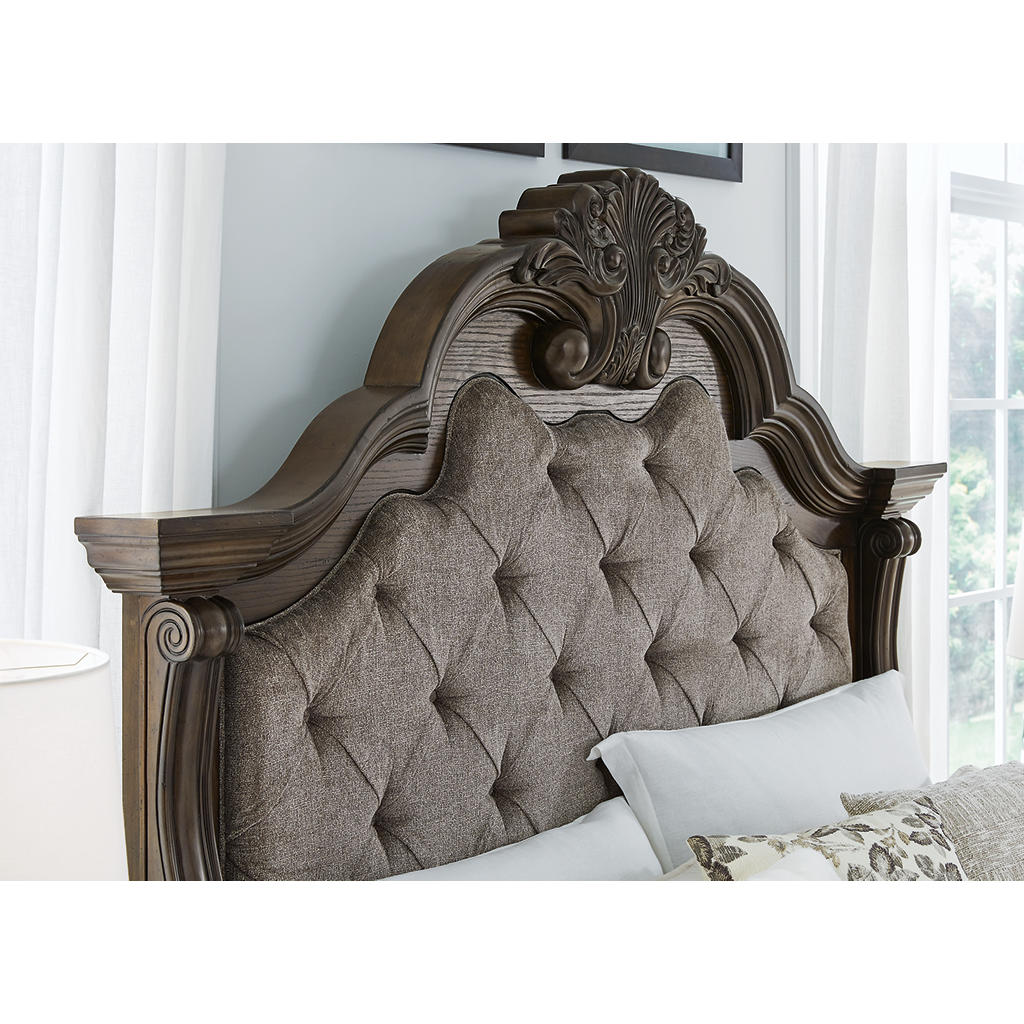 Maylee California King Upholstered Bed, Dresser and Mirror Signature Design by Ashley® Uncategorized