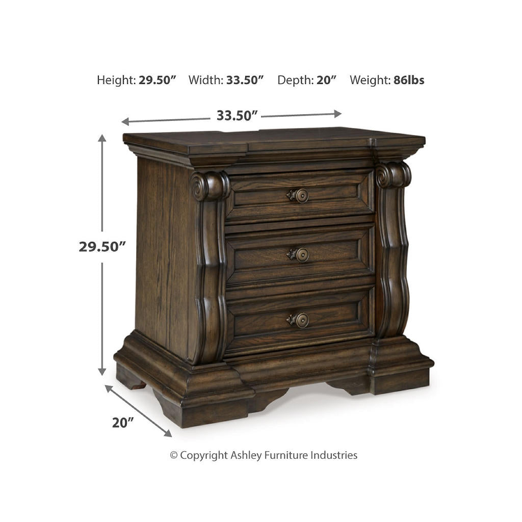 Maylee King Upholstered Panel Bed, Chest and 2 Nightstands Signature Design by Ashley® Uncategorized