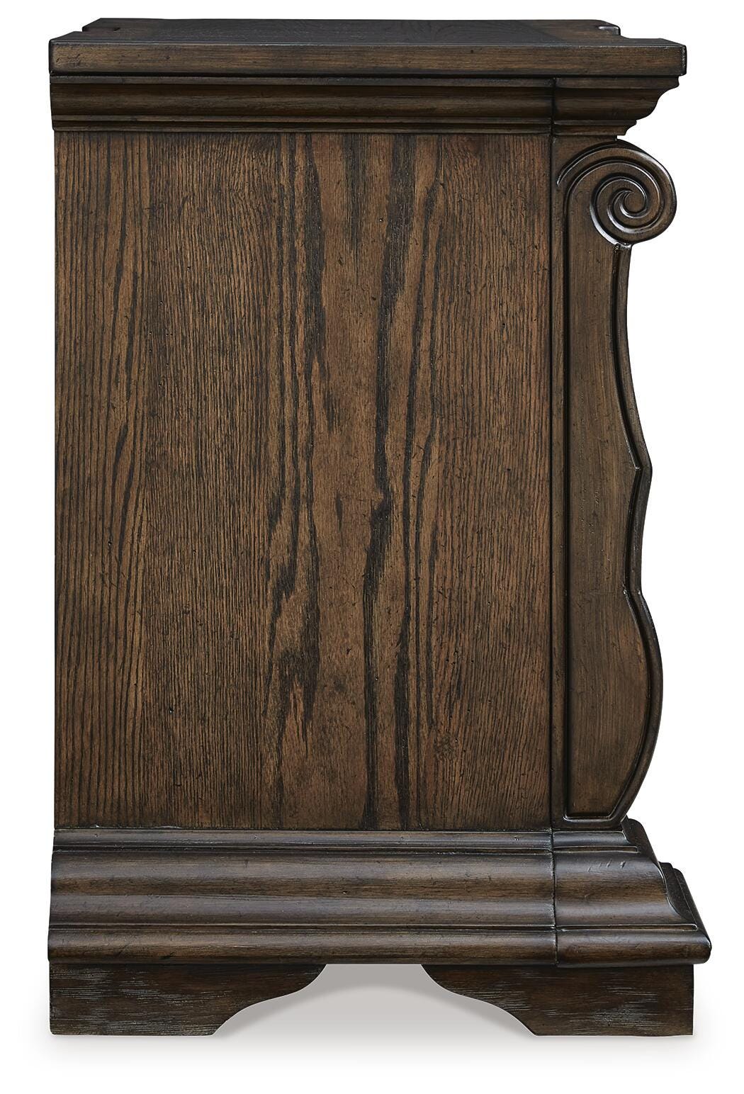 Maylee Queen Upholstered Panel Bed, Dresser and 2 Nightstands