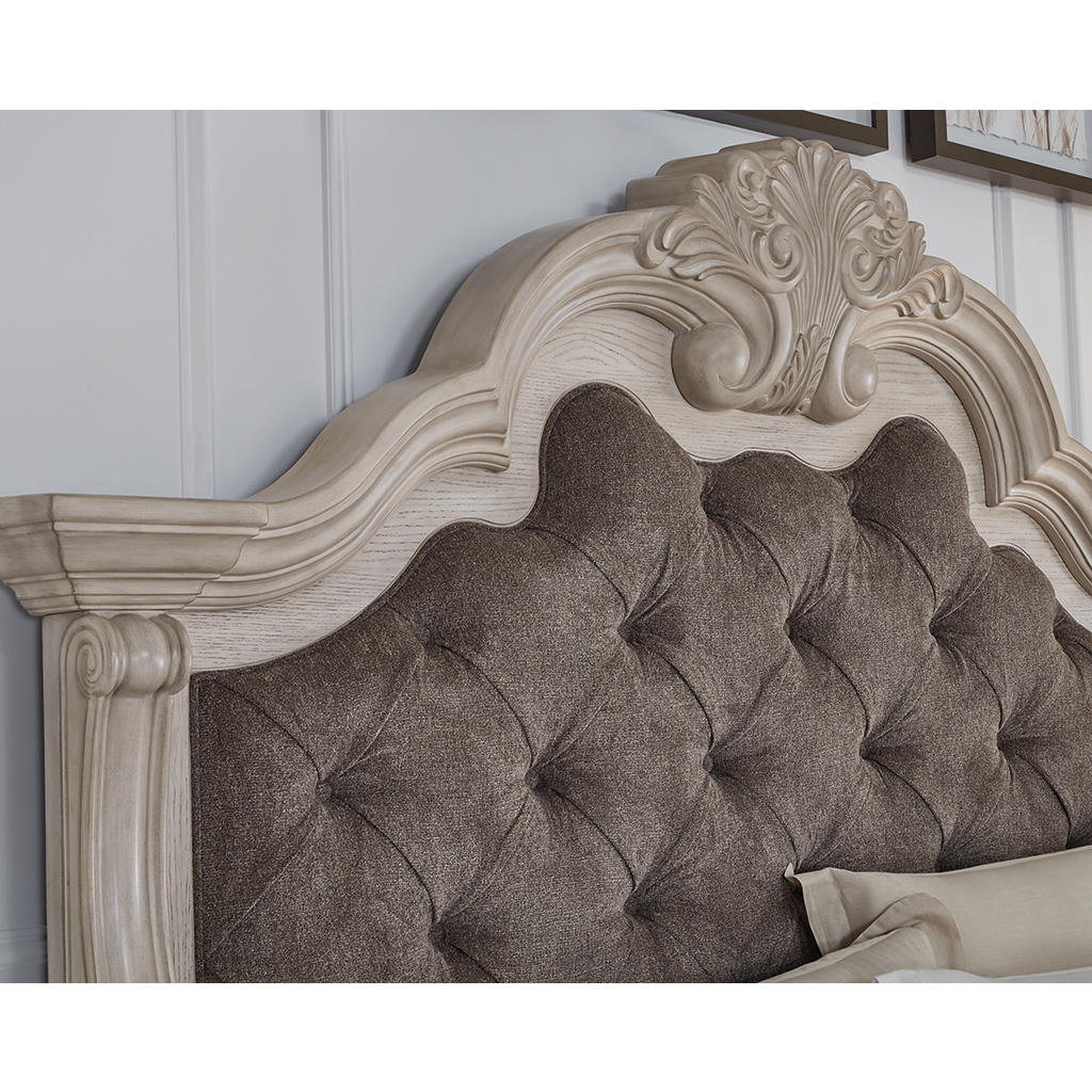 Bruchandi King Upholstered Panel Bed Signature Design by Ashley® Bedroom