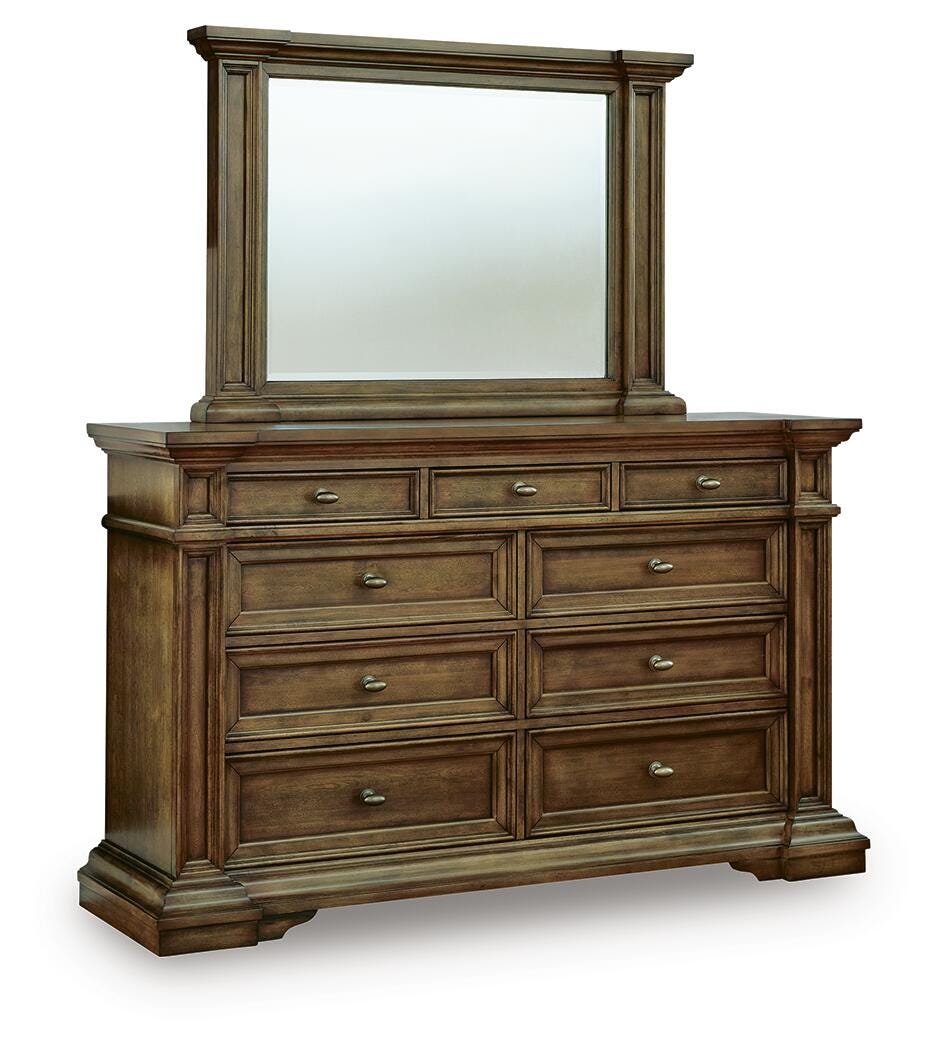 Frantanna Queen Storage Bed, Dresser and Mirror — 3-Piece Signature Design by Ashley® Bedroom