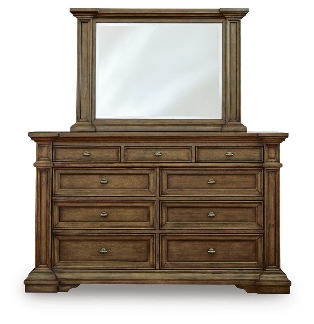 Frantanna Queen Storage Bed, Dresser and Mirror — 3-Piece Signature Design by Ashley® Bedroom