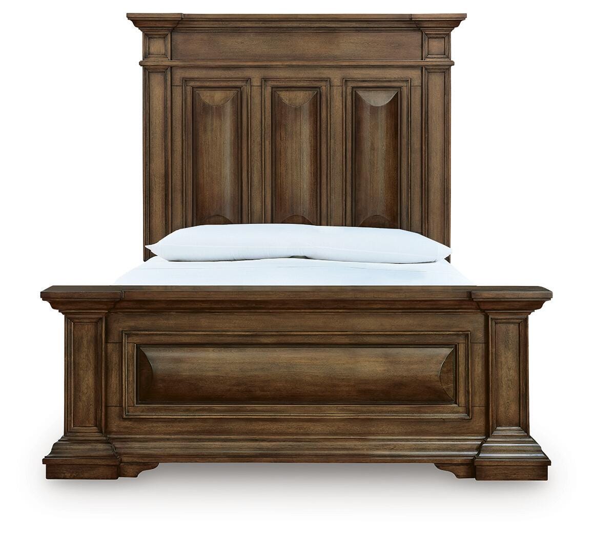 Frantanna Queen Panel Bed, Dresser and Mirror — 74in Headboard Signature Design by Ashley® Bedroom