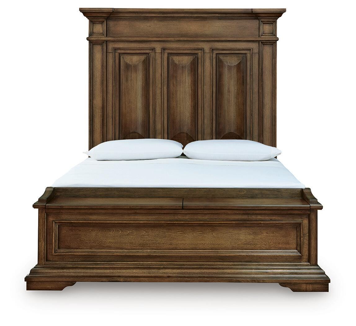 Frantanna Queen Storage Bed, Dresser and Mirror — 3-Piece Signature Design by Ashley® Bedroom