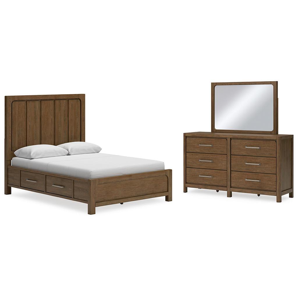 Cabalynn Bedroom Set (B5) — Queen storage bed, dresser, and mirror Signature Design by Ashley® Uncategorized