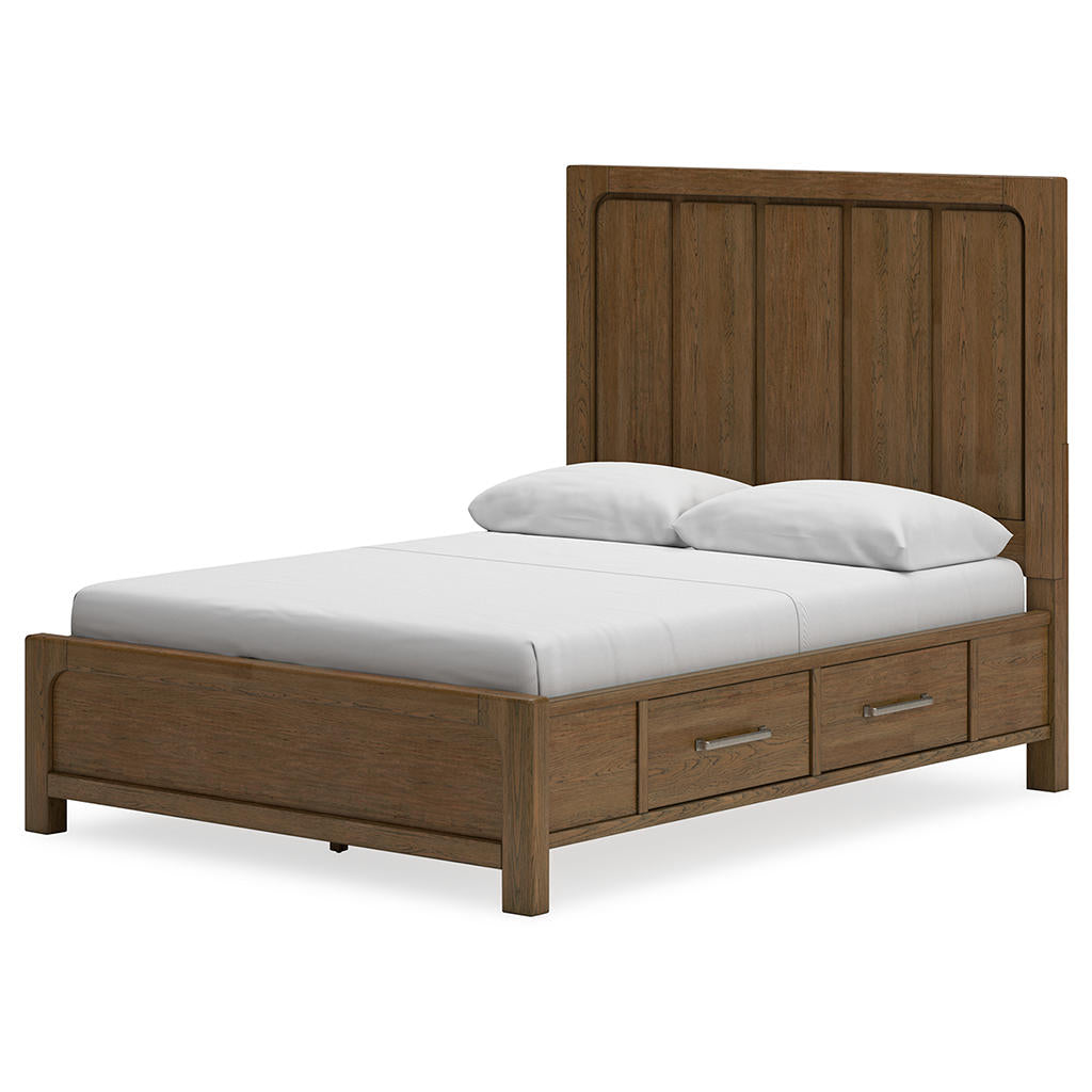 Cabalynn Queen Panel Bed with Storage Signature Design by Ashley® Bedroom
