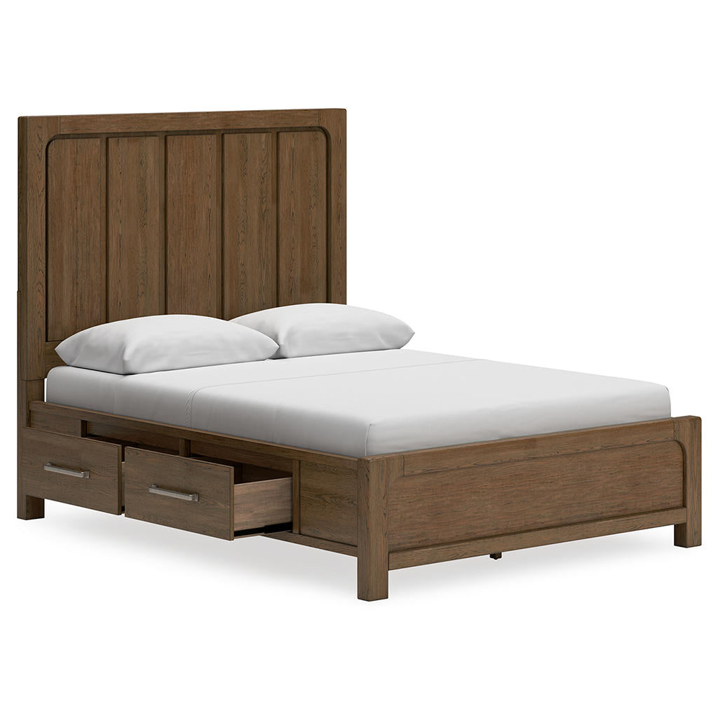 Cabalynn Queen Panel Bed with Storage Signature Design by Ashley® Bedroom