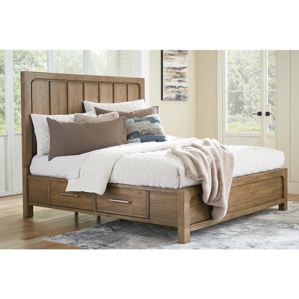 Cabalynn Bedroom Set (B12) — King storage bed, dresser, and mirror Signature Design by Ashley® Uncategorized