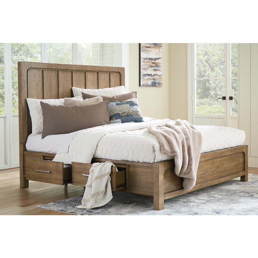 Cabalynn Bedroom Set (B12) — King storage bed, dresser, and mirror Signature Design by Ashley® Uncategorized