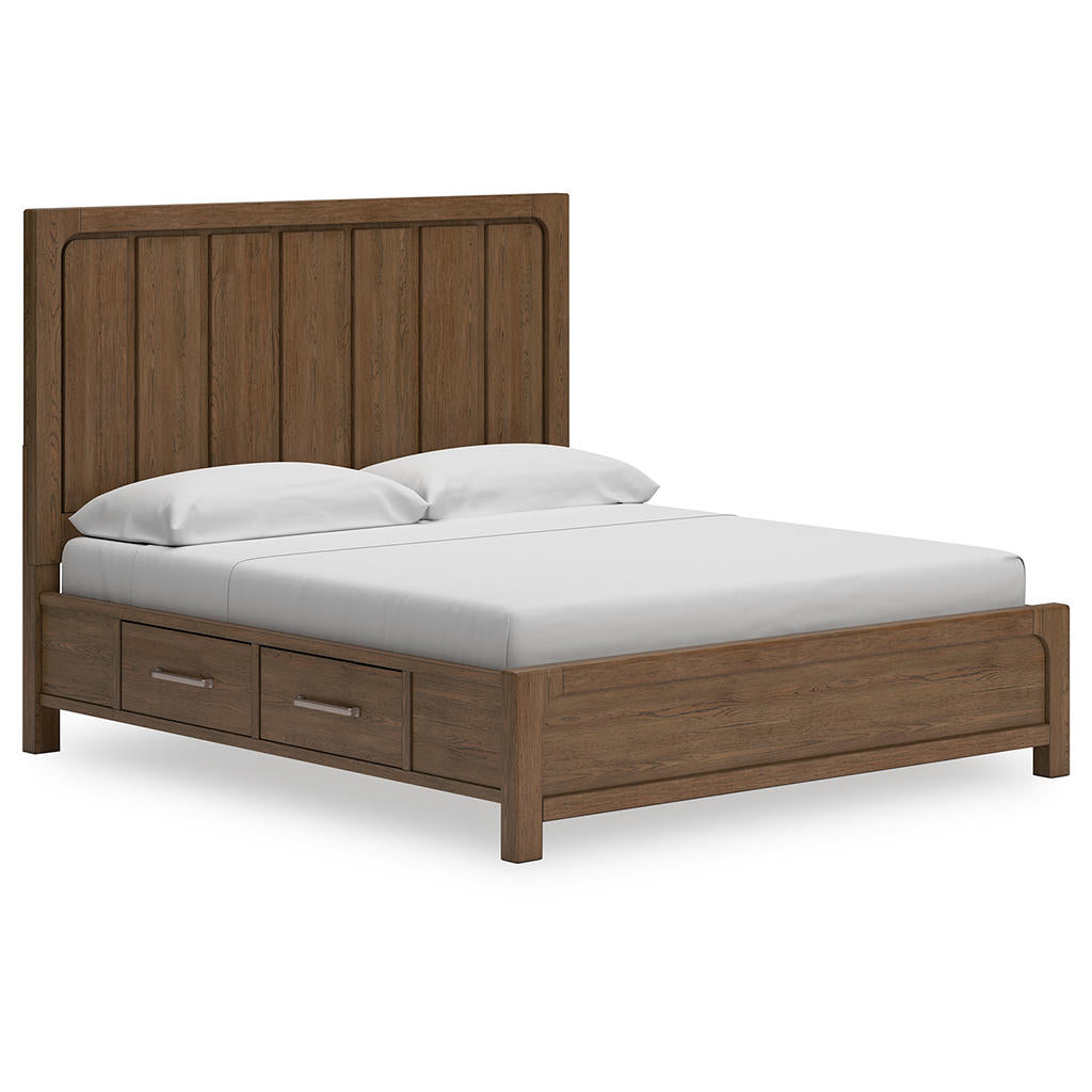 Cabalynn California King Panel Bed with Storage, Dresser and Mirror Signature Design by Ashley® Uncategorized