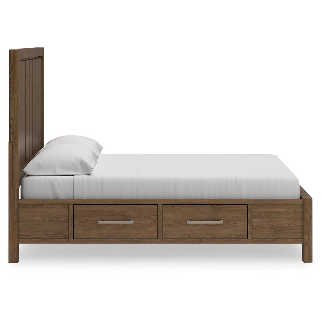 Cabalynn California King Panel Bed with Storage, Dresser and Mirror Signature Design by Ashley® Uncategorized