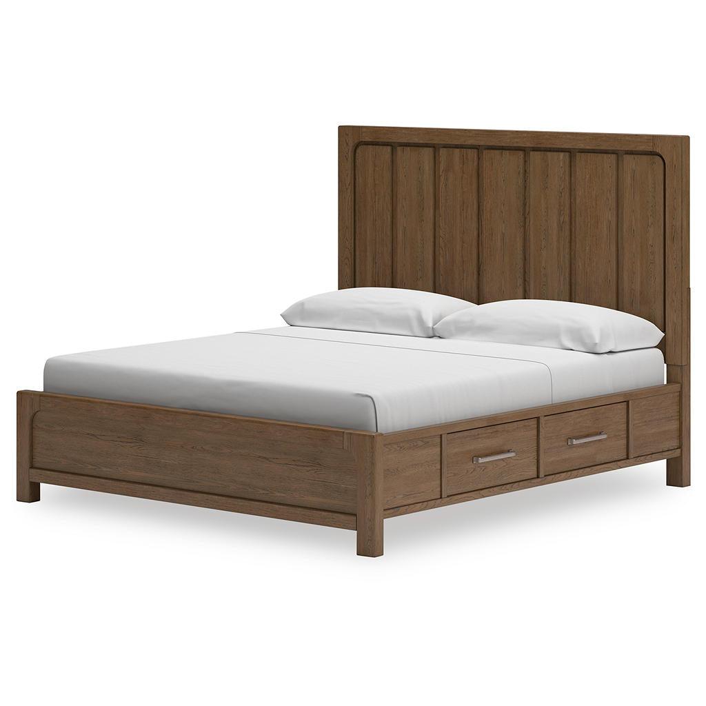 Cabalynn Bedroom Set (B12) — King storage bed, dresser, and mirror Signature Design by Ashley® Uncategorized