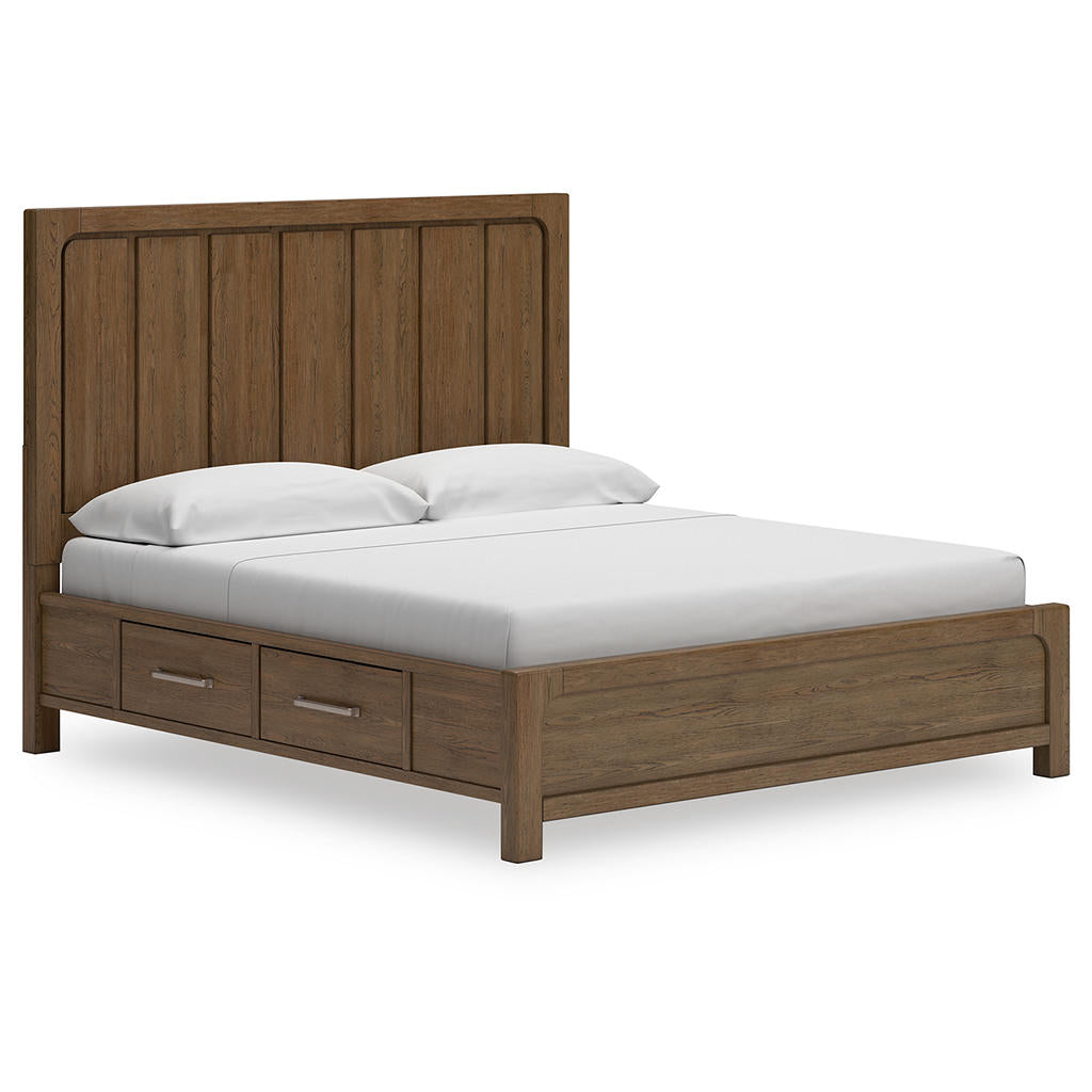 Cabalynn King Panel Bed with Storage Signature Design by Ashley® Bedroom