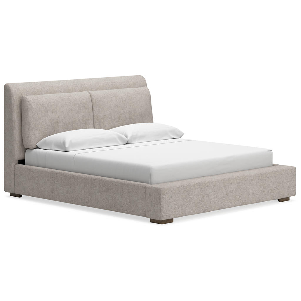 Cabalynn King Upholstered Bed and 2 Nightstands Signature Design by Ashley® Uncategorized