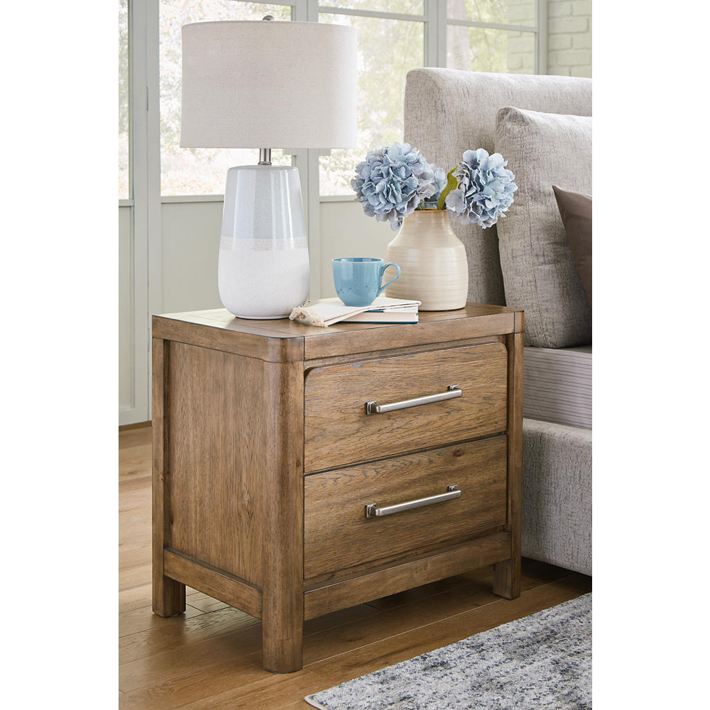 Cabalynn King Upholstered Bed and 2 Nightstands Signature Design by Ashley® Uncategorized
