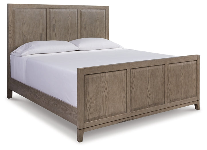 Chrestner Queen Panel Bed, Dresser and Mirror